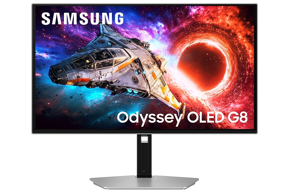 Samsung 27'' LS27HG800SU Odyssey OLED G8 4K 3840x2160 0.03ms 240Hz Glare Free DP 2.1 (UHBR20) & USB-C (98W) Silver