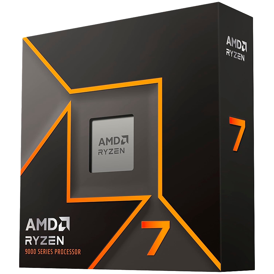 AMD CPU Desktop Ryzen 7 8C/16T 7700 (5.3GHz Max, 40MB,65W,AM5) box, with Radeon Graphics and Wraith Stealth Cooler