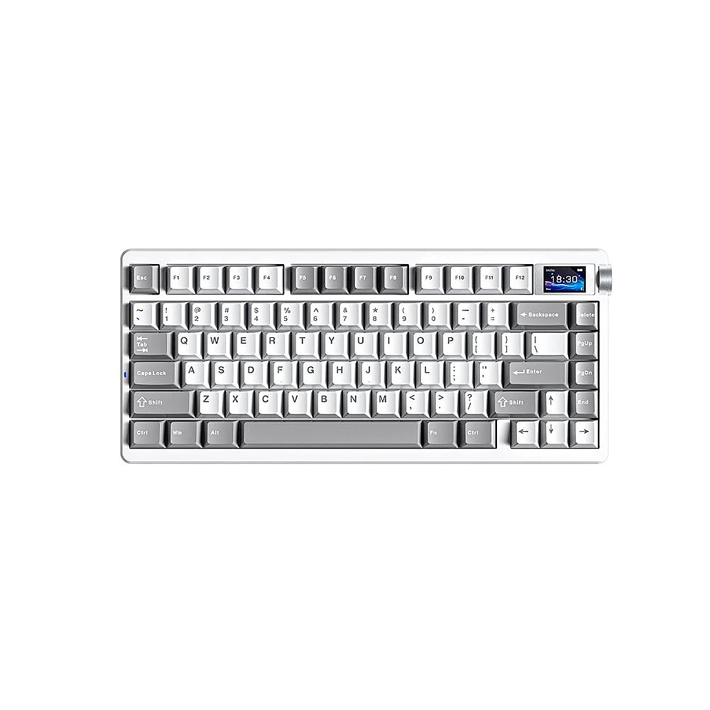 Aula геймърска механична клавиатура Wireless Gaming Mechanical Keyboard NOVA 75 - Star Vector Switch [Linear] (English US), White