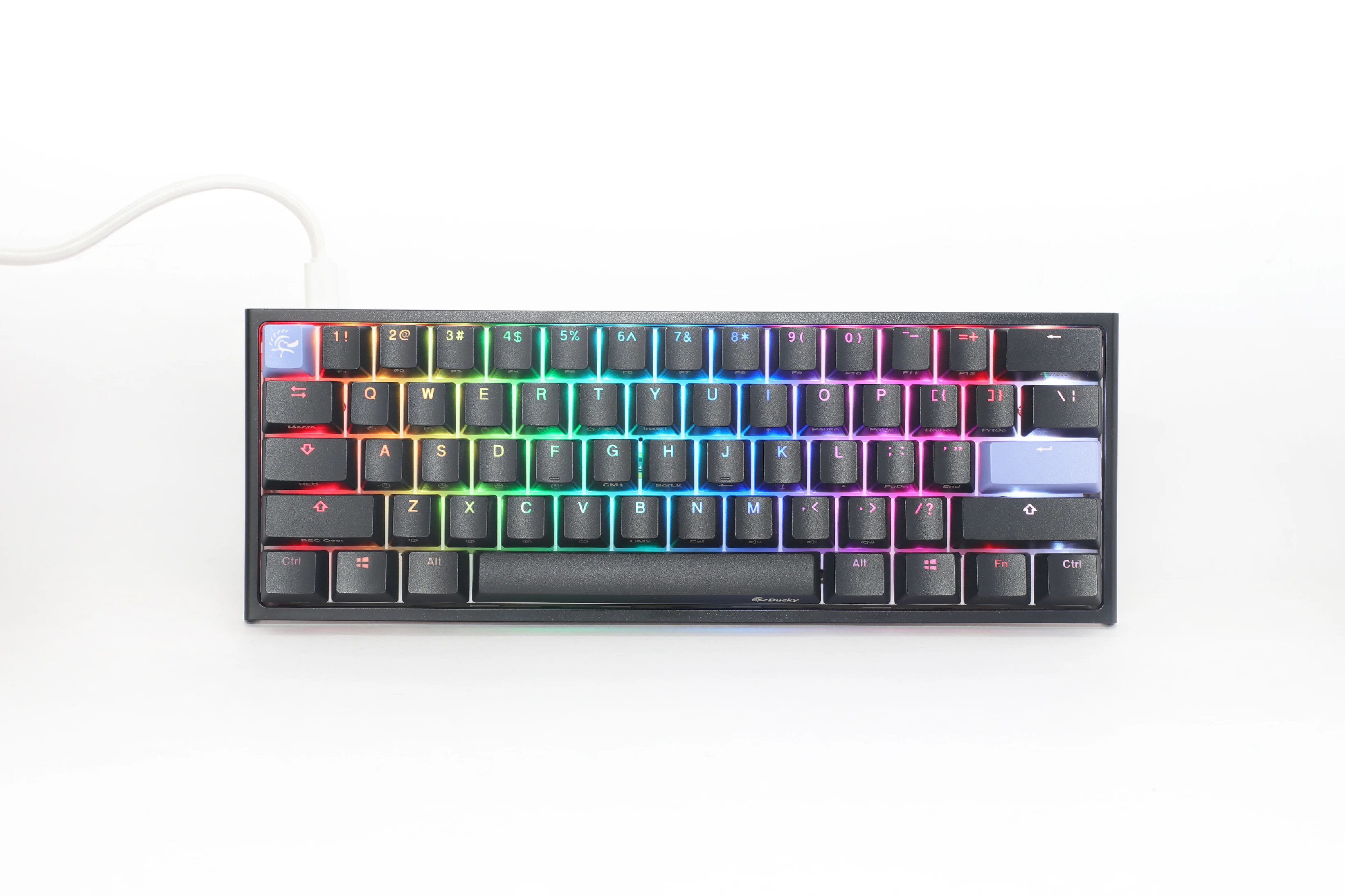Ducky професионална геймърска механична клавиатура Professional Gaming Mechanical Keyboard One 2 Pro Mini - Gateron Brown Switches [Tactile]