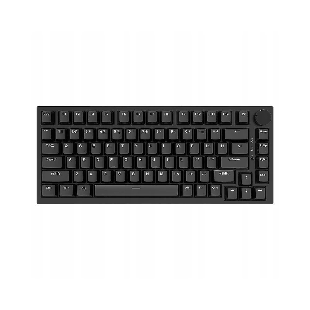 Ajazz геймърска механична клавиатура Gaming Mechanical Keyboard AK820 - Red Switches [Linear] (English US), Black, White Backlight