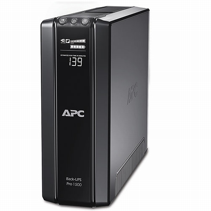 APC Back-UPS RS Pro 1500VA 230V + APC Network UPS 12Vdc 3A, Lithium Battery