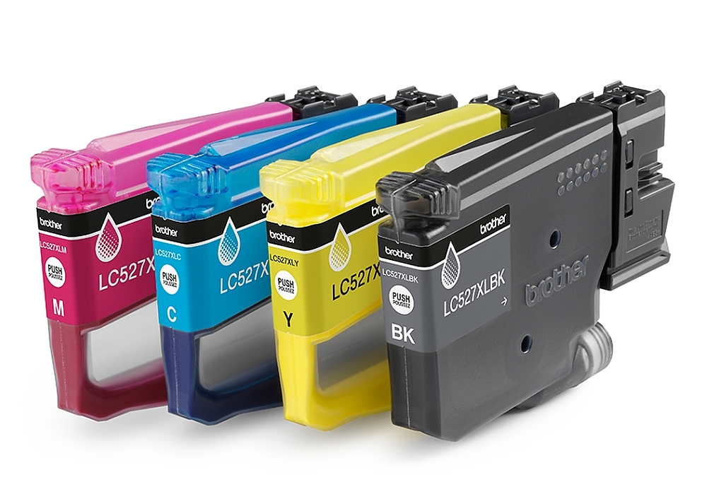 Brother LC527XLVAL Coloured Multipack Ink Cartridge for MFCJ5010DW/MFCJ5110DW