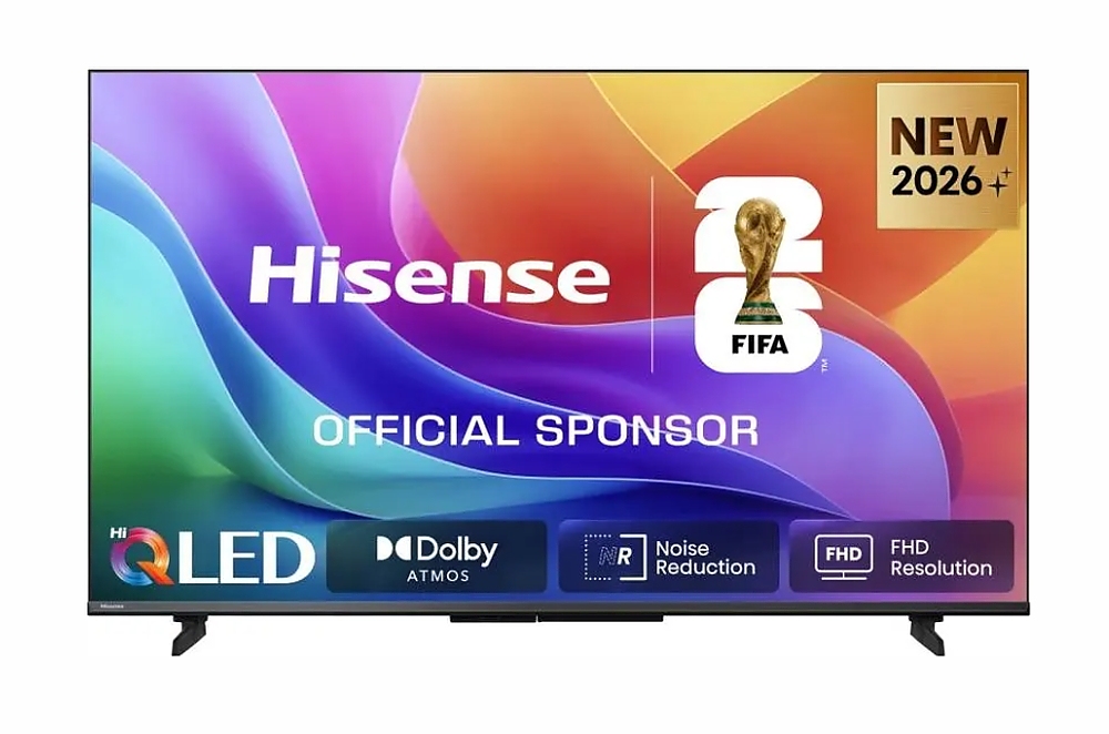 Hisense 50" A5S, Full HD 1920x1080, QLED, Quantum Dot, HDR, HLG, DTS HD, Light Sensor, Dolby Audio, Smart TV, WiFi, WiFi Direct, 2xHDMI, 2xUSB, LAN, CI+, DVB-T2/C/S2, Black
