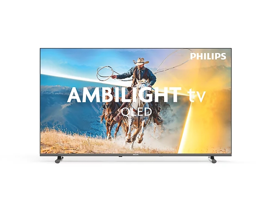 Philips 40PQS6901/12, 40'' QLED, FHD (1920x1080), 3 sided Ambilight, Pixel Plus HD, WCG 90% DCI, HDR10, HLG, Titan 3.0 OS , 3*HDMI, 2*USB, WiFi 4, 12W RMS, Black