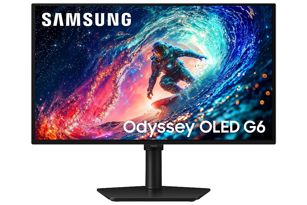 Samsung 27" LS27HG612SU Odyssey QD-OLED G6 QHD 2560x1440 0.03ms 240Hz  Glare Free Black + Logitech G102 Mouse, Lightsync RGB, 8000 DPI, 6 Programmable Buttons, Black