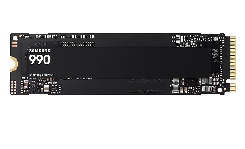 Samsung SSD 990 1TB PCIe 4.0 NVMe M.2 V-NAND Read 7150 MB/s Write 6450 MB/s