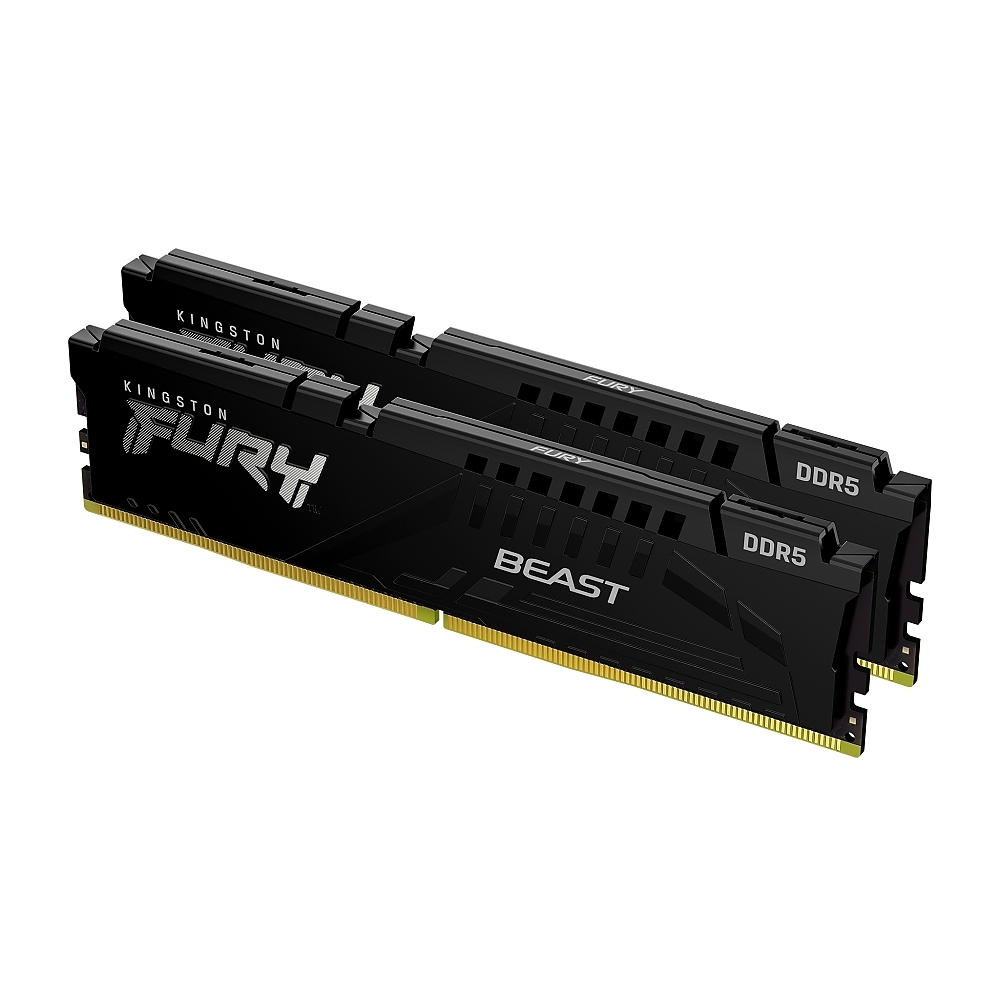 Kingston FURY Beast 16GB (2x8GB) DDR5 6000 MHz CL30 Black