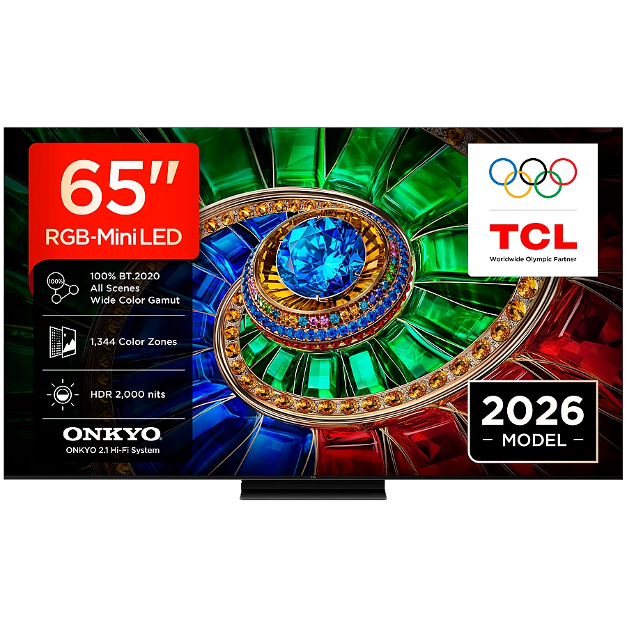 TCL 65RM7L 65'' Commercial Display 16/7 Operation Built-in 2.4/5GHz Wi-Fi, MIMO DVB-C Pan EU