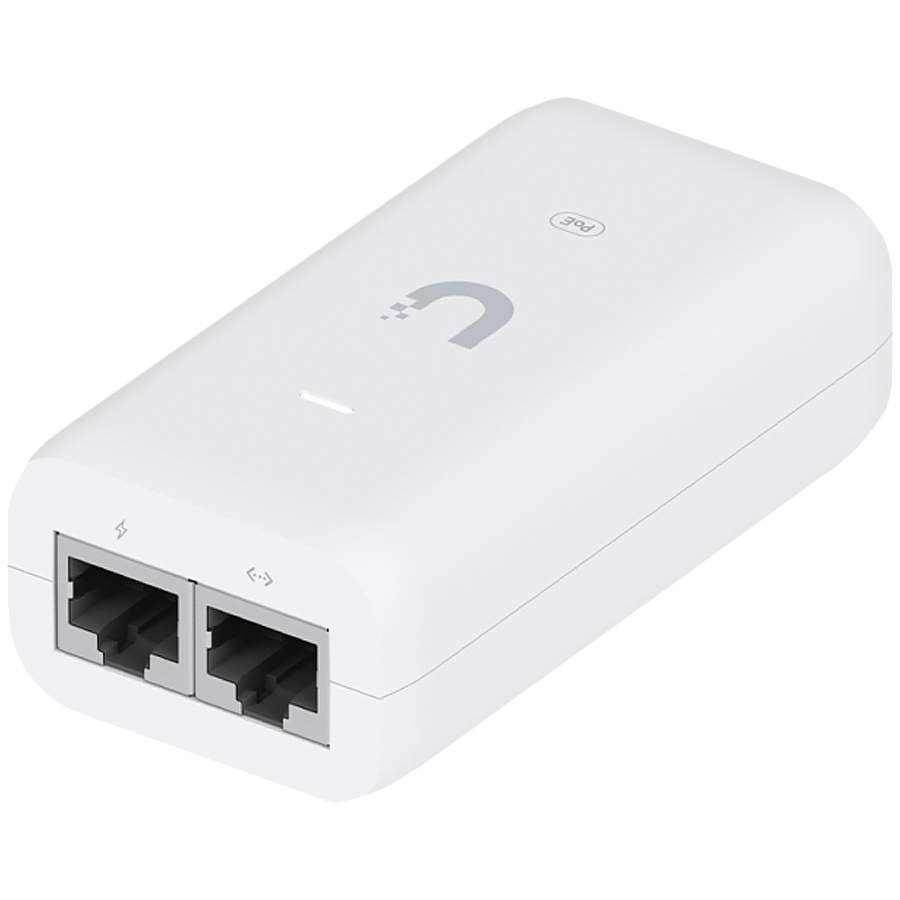 U-POE is designed to power 802.3af PoE devices. U-POE-AF delivers up to 15W of PoE that can be used to power U6-Lite-EU and other 802.3af devices, while also protecting against electrical surges (ESD)