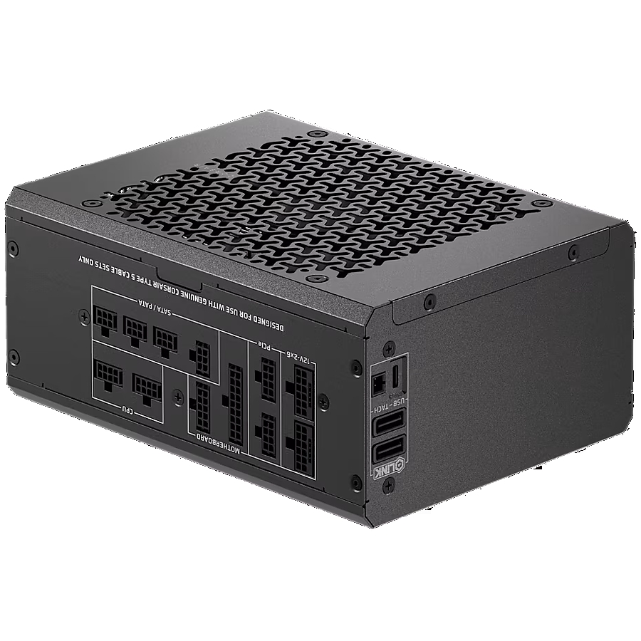 CORSAIR iCUE LINK HXi SHIFT Series, iCUE LINK HX1500i SHIFT, 1500 Watt, Cybenetics Platinum, Fully Modular, Power Supply, C20 Version