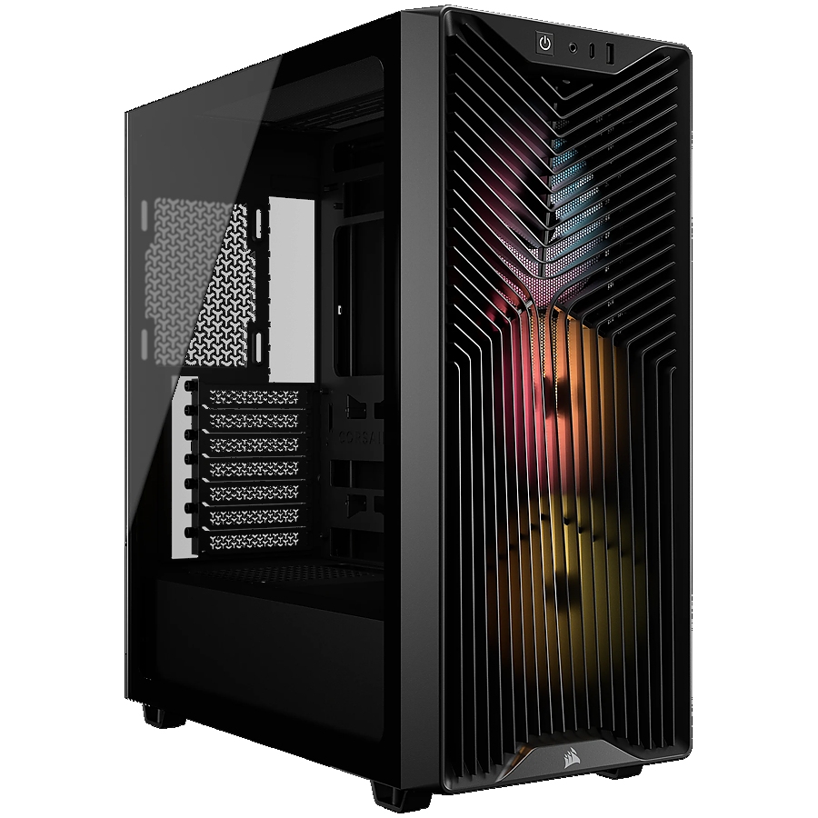 Corsair 3200D RS ARGB Mid-Tower Performance Case, Black
