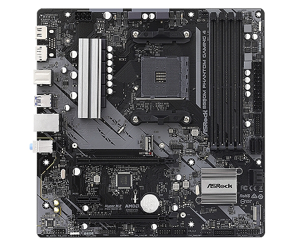 Дънна платка ASRock B550M Phantom Gaming 4, AM4