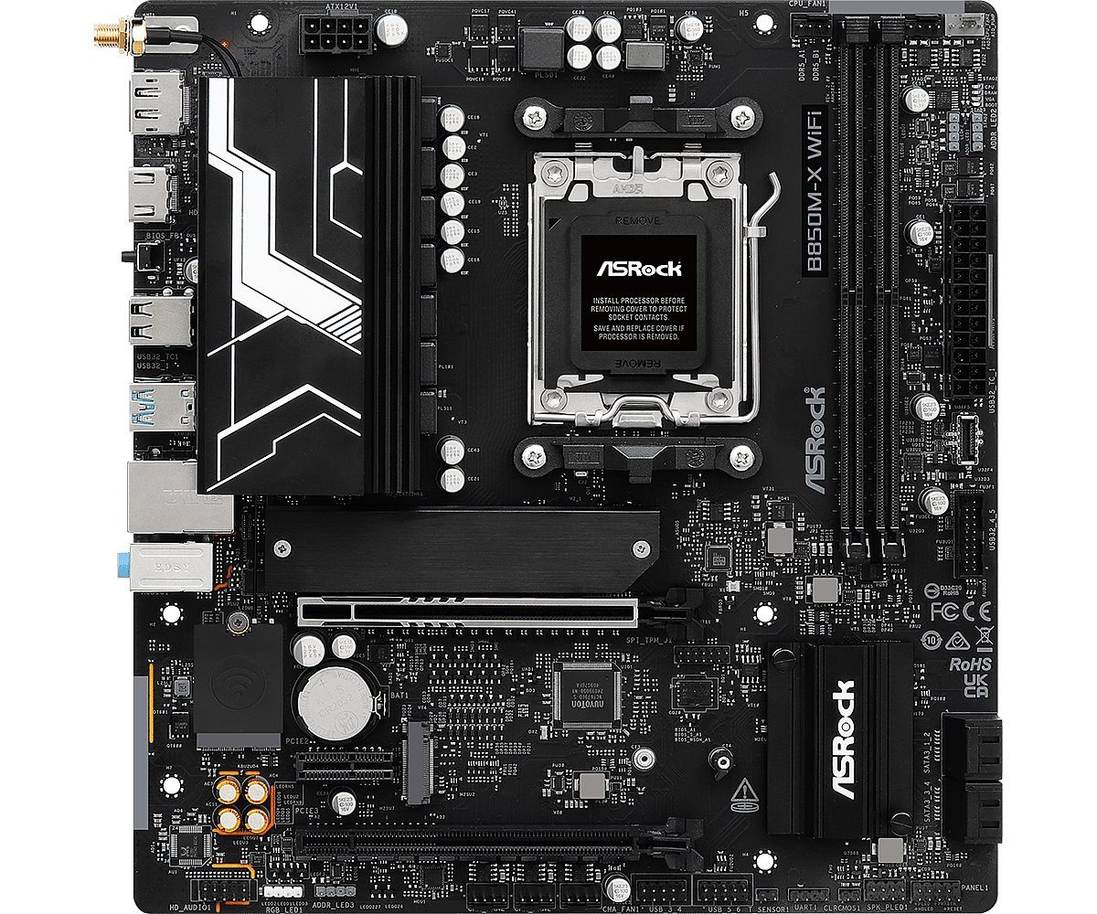 Дънна платка ASRock B850M-X WiFi R2.0 socket AM5