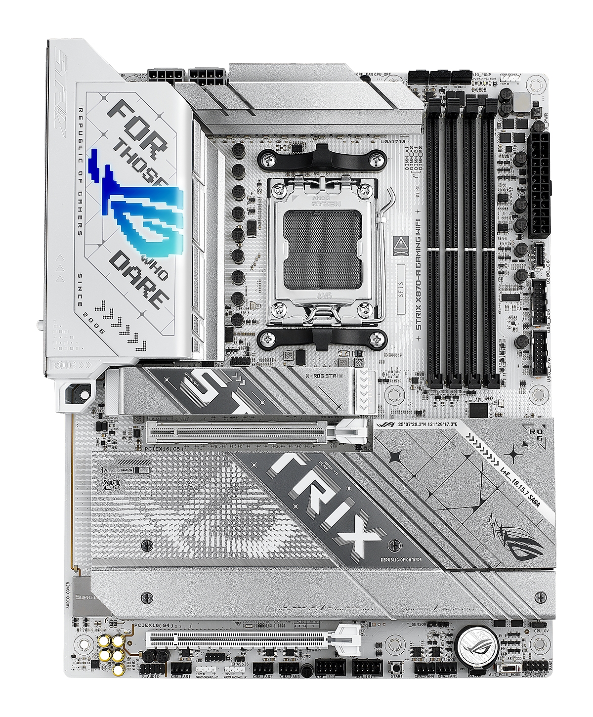 Дънна платка ASUS ROG STRIX X870-A GAMING WIFI AM5 DDR5