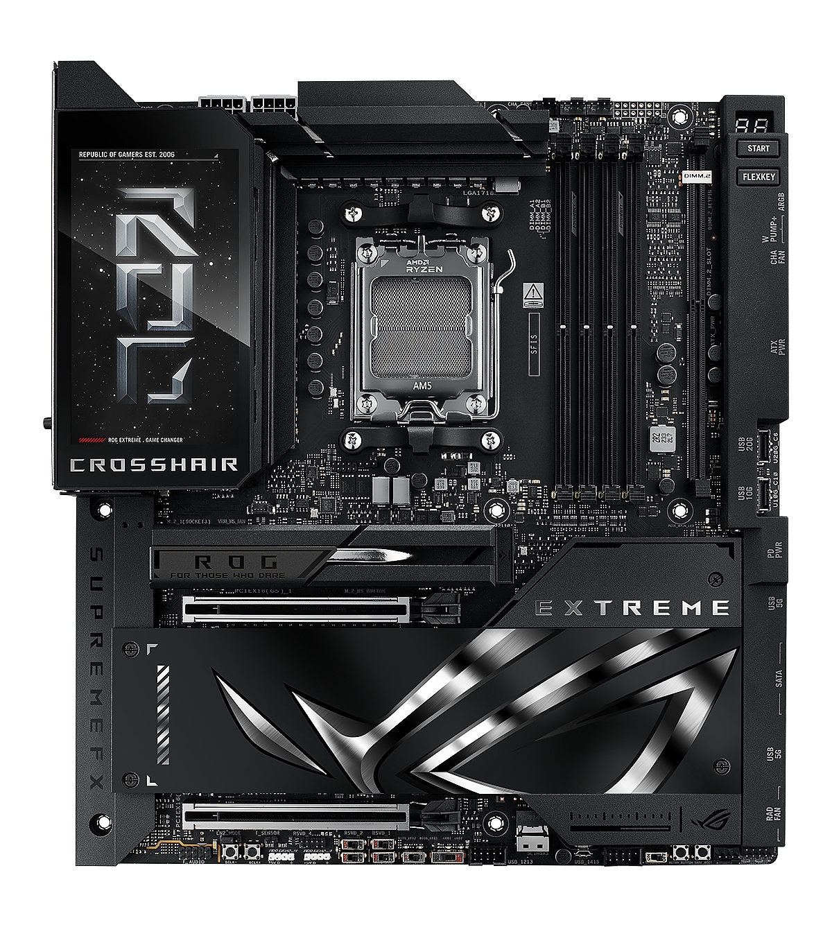 Дънна платка ASUS ROG CROSSHAIR X870E EXTREME WIFI AM5 DDR5