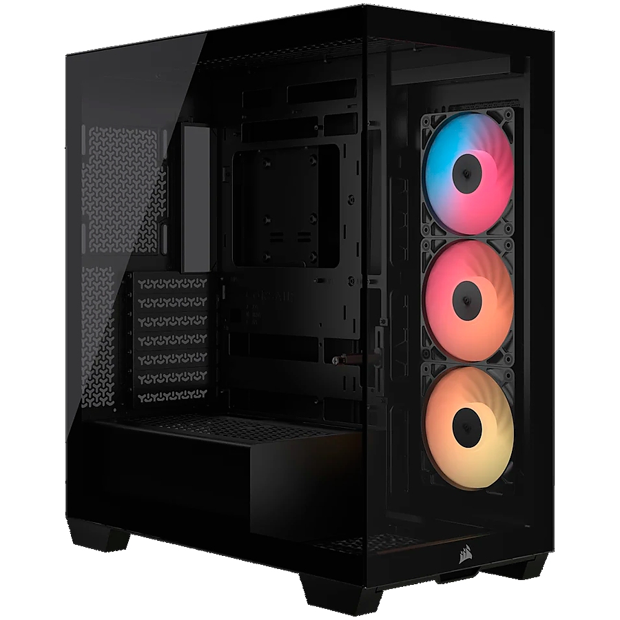 CORSAIR 3500X RSR ARGB Tempered Glass Mid-Tower, Black