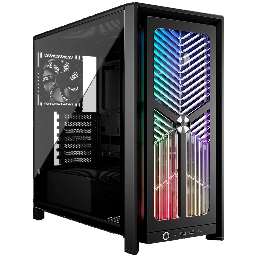 Corsair FRAME 4000X RS Mid-Tower, Black