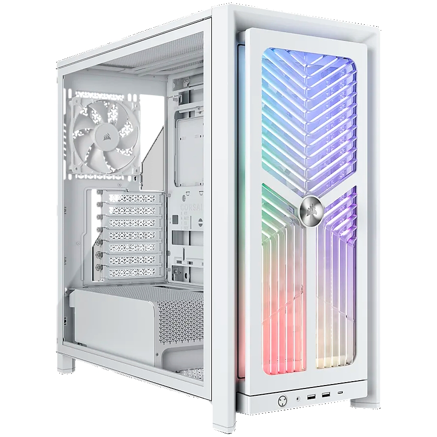 Corsair FRAME 4000X RS Mid-Tower, White
