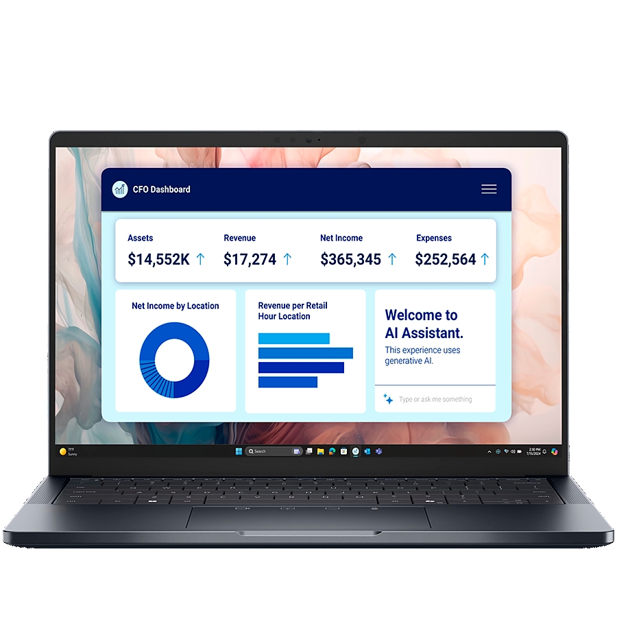 Dell Pro 14 Plus (PB14250), Intel Core 5 120U(10C, 12T, 12MB, up to 5.0GHz), 14.0" FHD+(1920x1200) Non-Touch, 8GB(1x8GB) DDR5, 256GB M.2 SSD, Integrated Graphics, WiFi+BT, IR Cam+Mic, BG Backlit KBD, Win11Pro, 3Y Basic Onsite