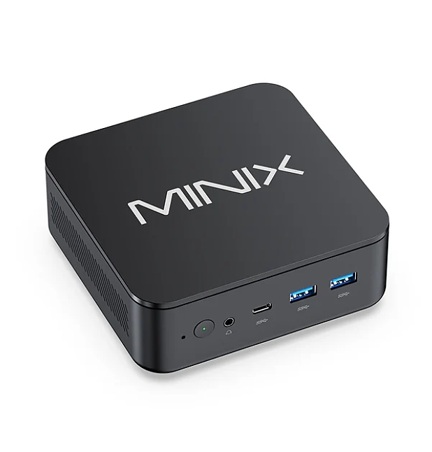 MiniX NGC NR660LP AMD Ryzen 5 6600H, 16GB DDR5, 512GB SSD, Dual LAN, Dual HDMI, USB-C, Windows 11 Pro