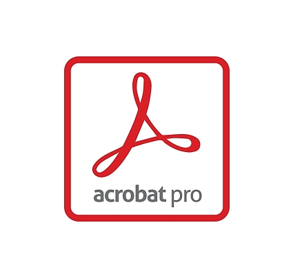 Adobe Acrobat Pro for teams 1 user 1 year
