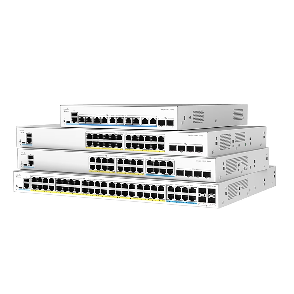 Cisco Catalyst 1300X 24-port 2.5GE, UPoE, 4x10G SFP+