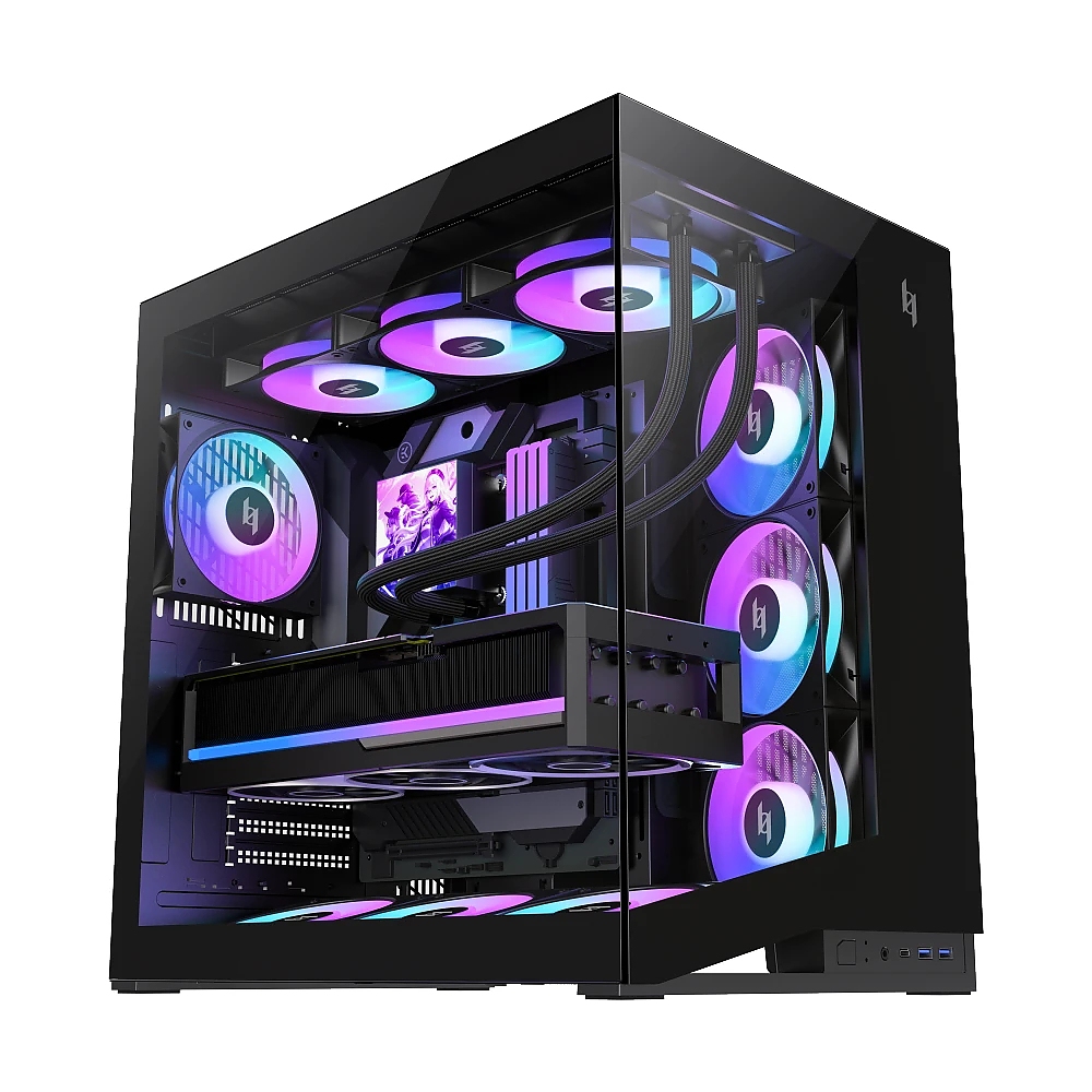 Gamemax кутия Case ATX - NEX C56 BK