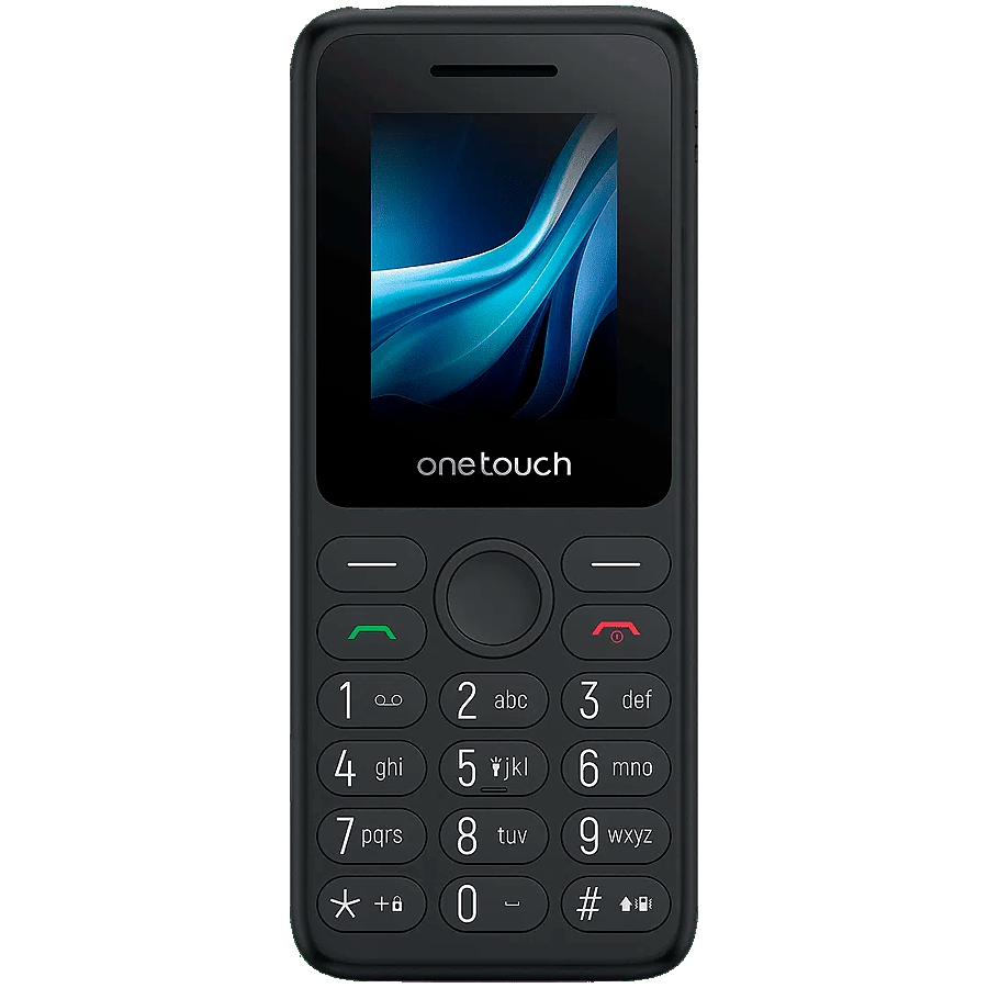 4G VoLTE Featurephone, 1.8" Display, 1030mAh Battery,Minimalist Design, Dark Grey