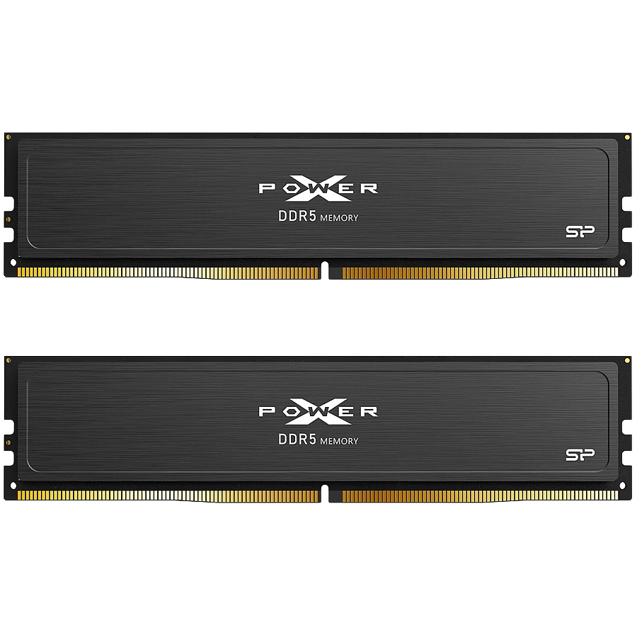 SILICON POWER DDR5-6000,C36,OC-UDIMM,16Gx2,(2Gx8 SR),w/HS-K