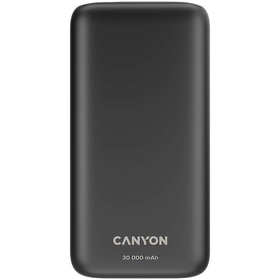CANYON power bank PB-301 LED 30000 mAh PD 20W QC 3.0 Black