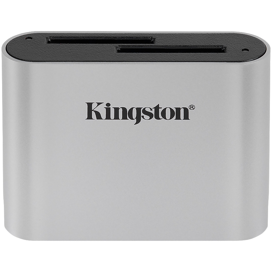 Kingston USB3.2 Gen1 Workflow Dual-Slot SDHC/SDXC UHS-II Card Reader