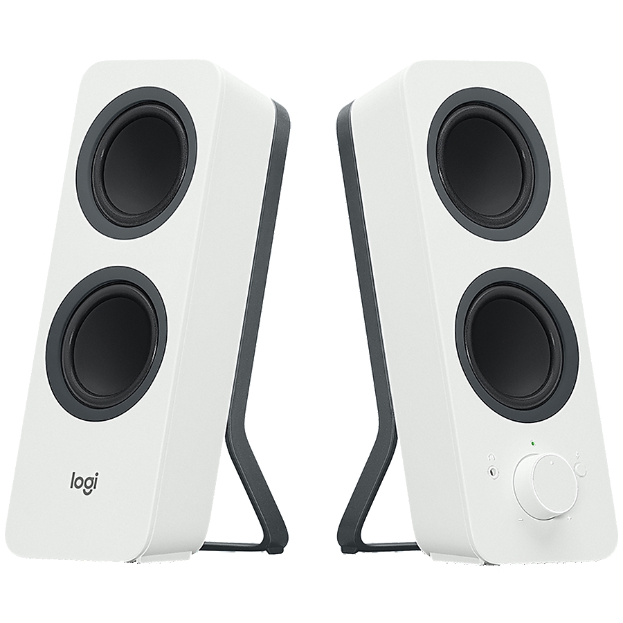 LOGITECH Z207 Bluetooth Stereo Speakers - OFF-WHITE