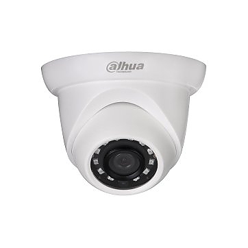 Dahua IP camera 2MP, Eyeball  1/2.7" CMOS, 1920&times;1080 Effective Pixels, 25fps@1080P, Focal Length 2.8mm (View angle 104&deg;), Max IR distance 30m, 0.08Lux/F2.0, 0Lux/F2.0 IR on, DC12V, PoE, 5.5W, IP67.