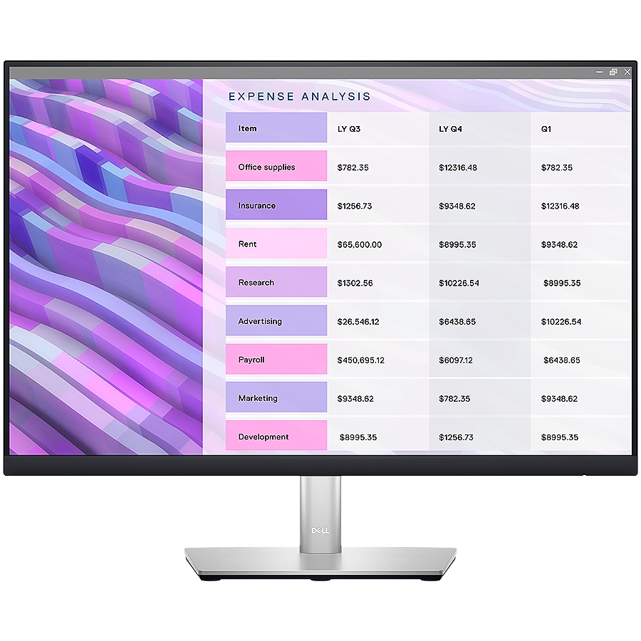 Dell Monitor LED P2723D, 27", QHD (2560 x 1440), 16:9 60Hz, IPS AG, ComfortView Plus, Flicker Free, 350 cd/m2, 1000:1, 178/178, 8ms/5ms, HDMI, DP, 4 x USB 3.2 Gen 1, Height, Pivot, Swivel, Tilt adjustable, 3Y