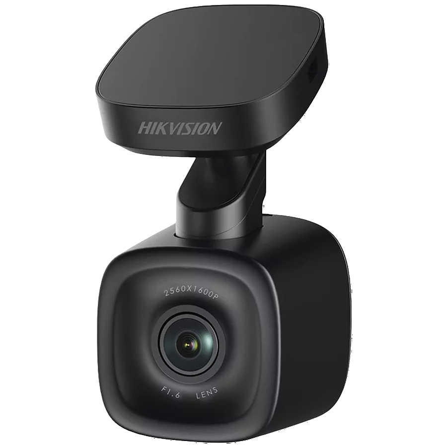Hikvision FHD Dashcam F6 Pro, OV-05A20, 30 fps@1600P, H265, FOV 109&deg;, GPS, ADAS supported, Voice command, micro SD up to 128 GB, built-in MIC and speaker, Wi-Fi, G-sensor, micro USB, 3.8m cable.