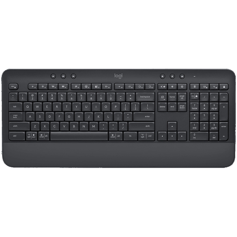 LOGITECH K650 SIGNATURE Bluetooth keyboard - GRAPHITE - US INT'L
