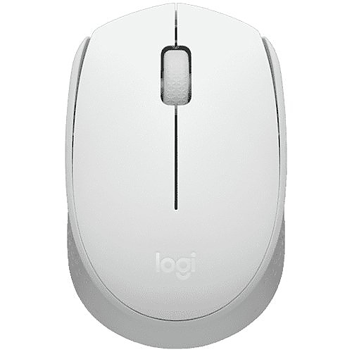 LOGITECH M171 Wireless Mouse - WHITE