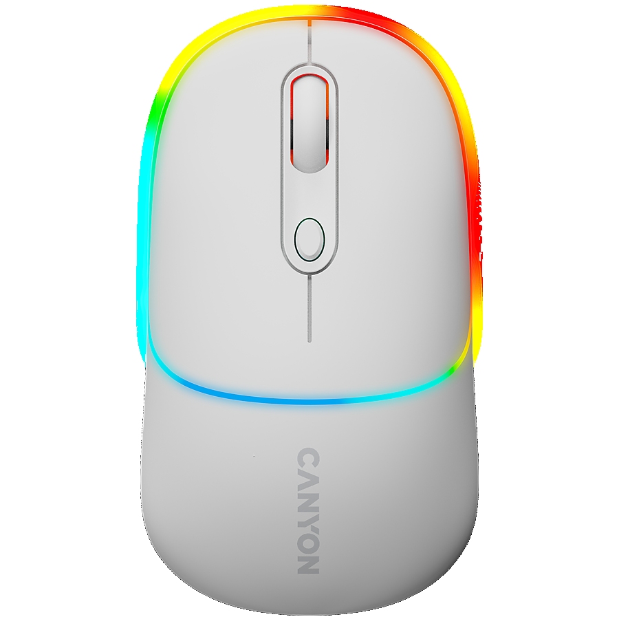 CANYON mouse MW-22 2in1 BT/ Wireless Snow White