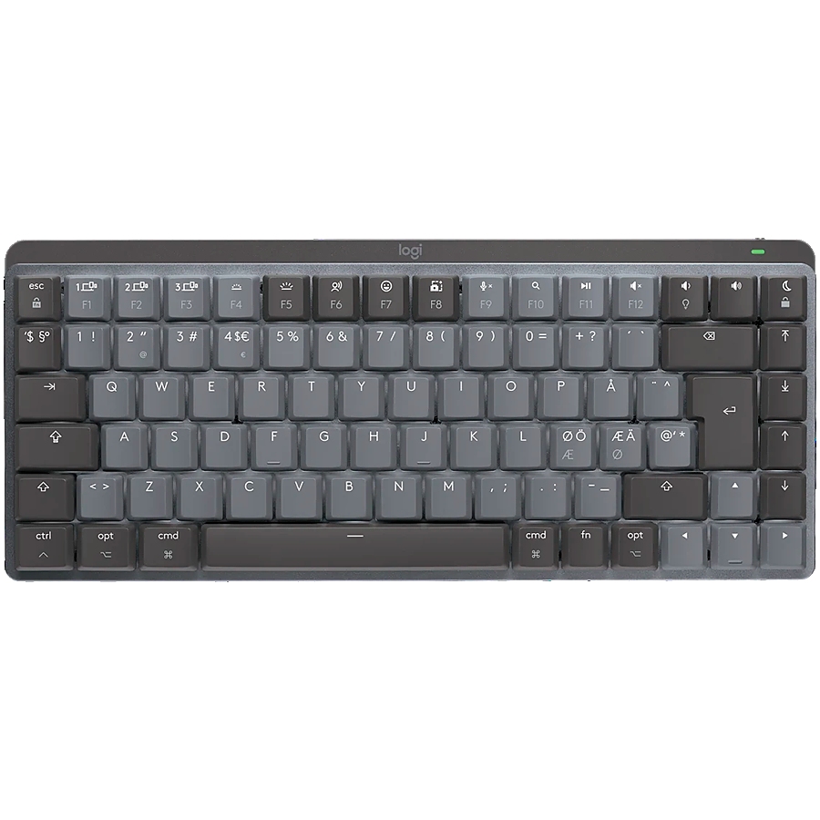 LOGITECH MX Mechanical Mini for MAC Bluetooth Illuminated Keyboard - SPACE GREY - US INT'L -  TACTILE