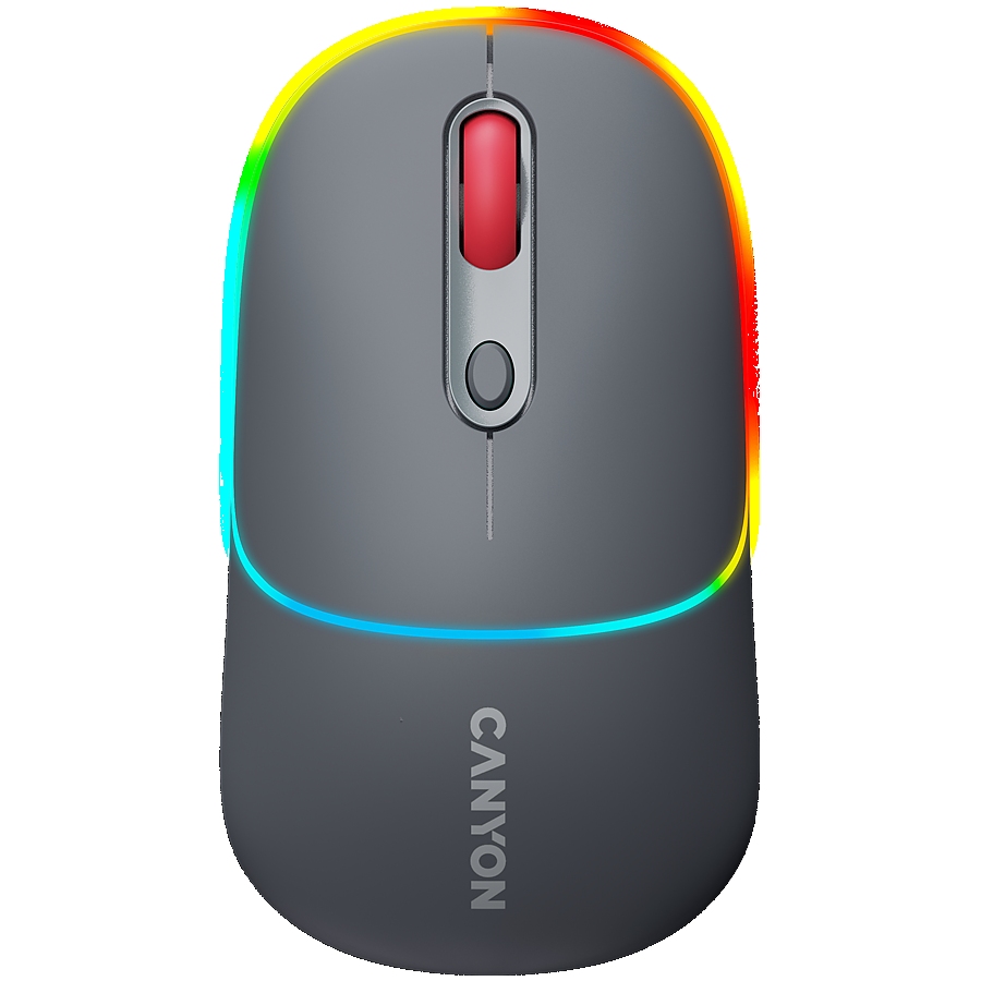 CANYON mouse MW-22 2in1 BT/ Wireless Dark Grey