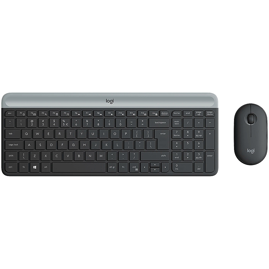 LOGITECH MK470 Slim Wireless Combo - GRAPHITE - US INT'L