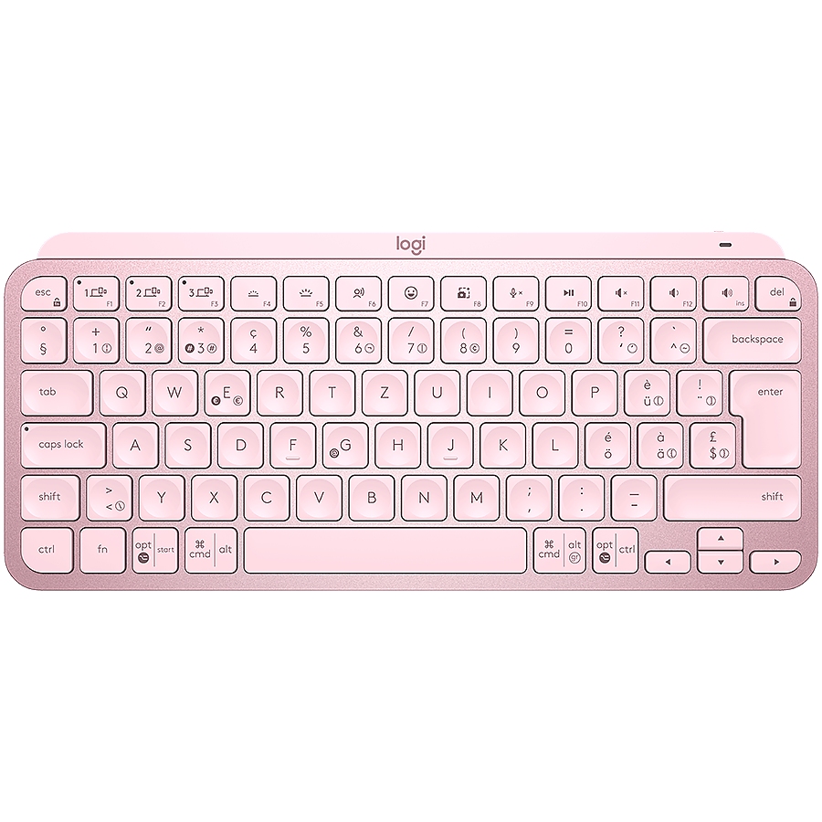 LOGITECH MX Keys Mini Bluetooth Illuminated Keyboard - ROSE - US INT'L