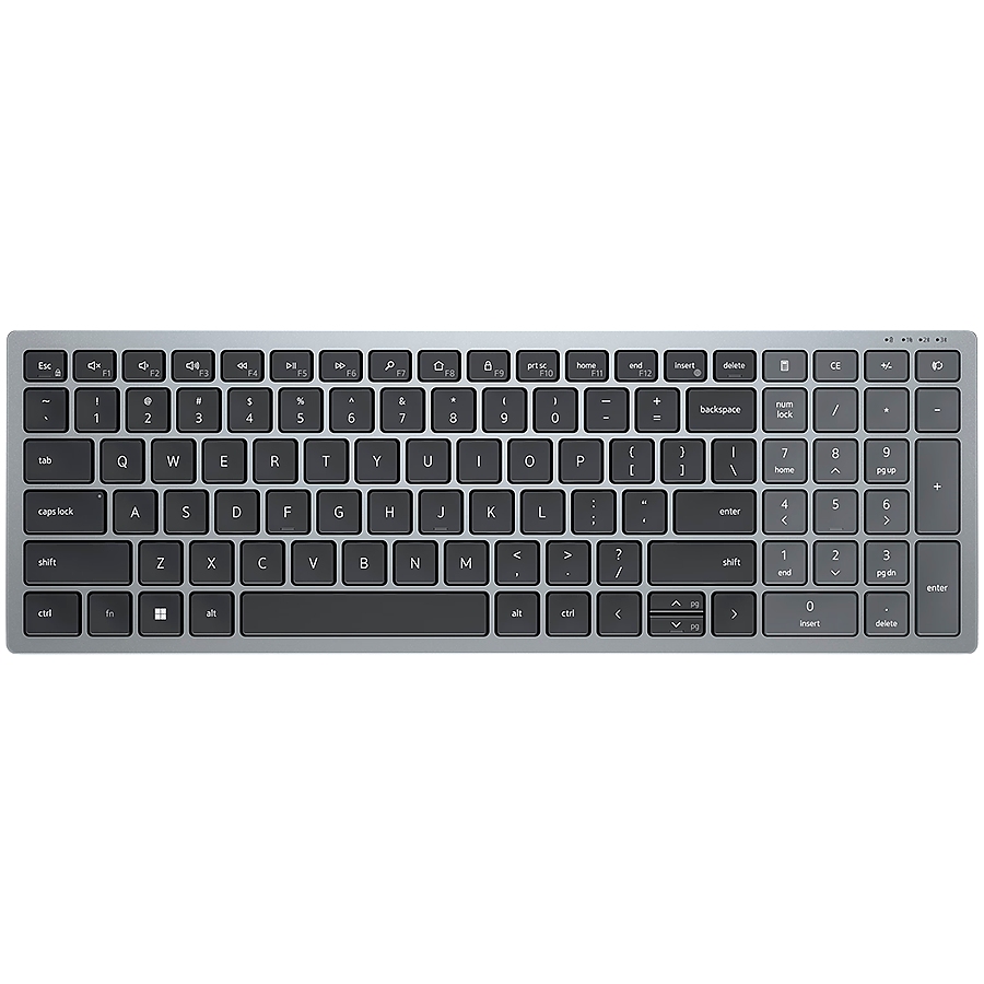Dell KB740 Compact Multi-Device Wireless Keyboard US International (QWERTY)