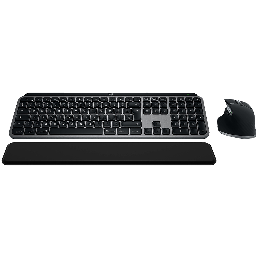 LOGITECH MX Keys S Combo for Mac - SPACE GREY - US INT'L - BT - EMEA28-935
