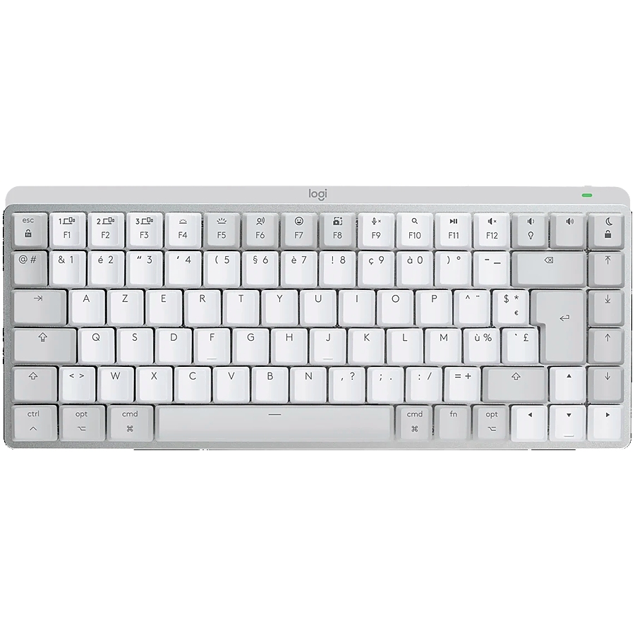 LOGITECH MX Mechanical Mini for MAC Bluetooth Illuminated Keyboard - PALE GREY - US INT'L - TACTILE