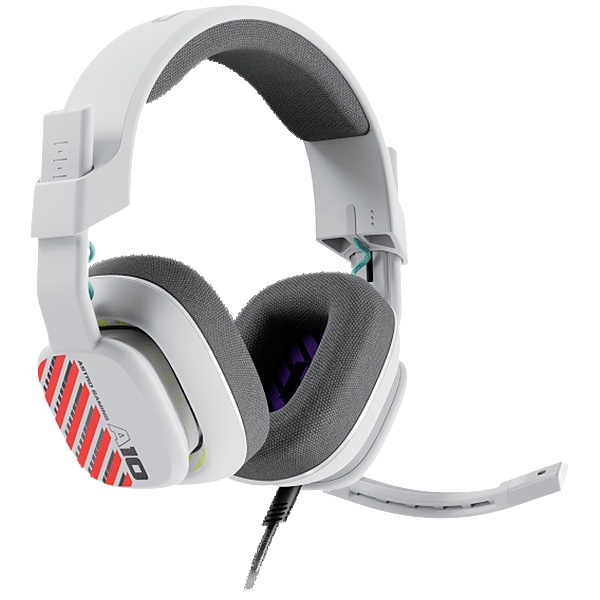 LOGITECH ASTRO A10 Wired Gaming Headsets - STAR KILLER BASE - WHITE - 3.5 MM