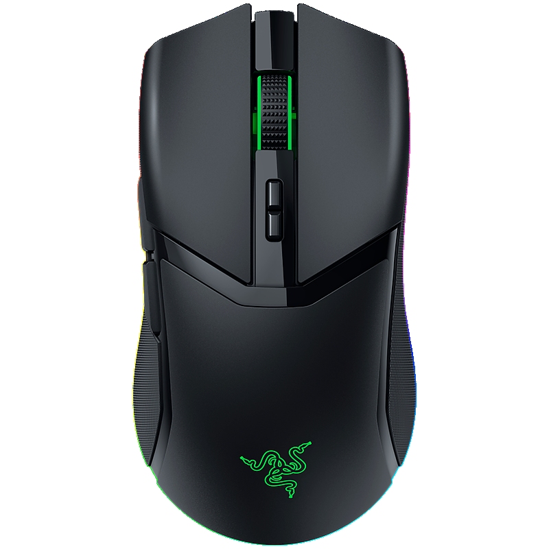 Razer Cobra Pro Wireless Gaming Mouse, Razer Focus Pro 30K Optical Sensor, 30000 DPI, Optical Mouse Switches Gen-3, 77g Weight, 10 Customizable Controls, Chroma&trade; Lighting, Razer HyperSpeed Wireless, BT, Speedflex Cable Type C, Up to 170 hours battery