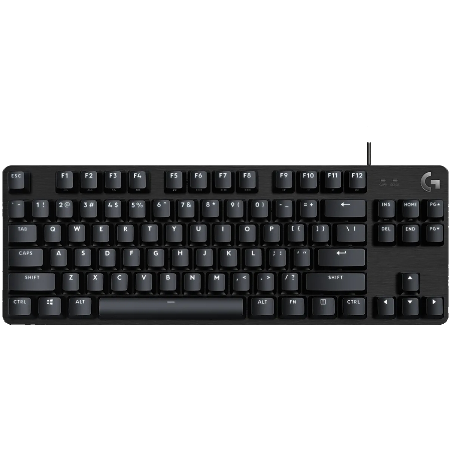 LOGITECH G413 TKL SE Corded Mechanical Gaming Keyboard - BLACK - US INT'L - USB - TACTILE