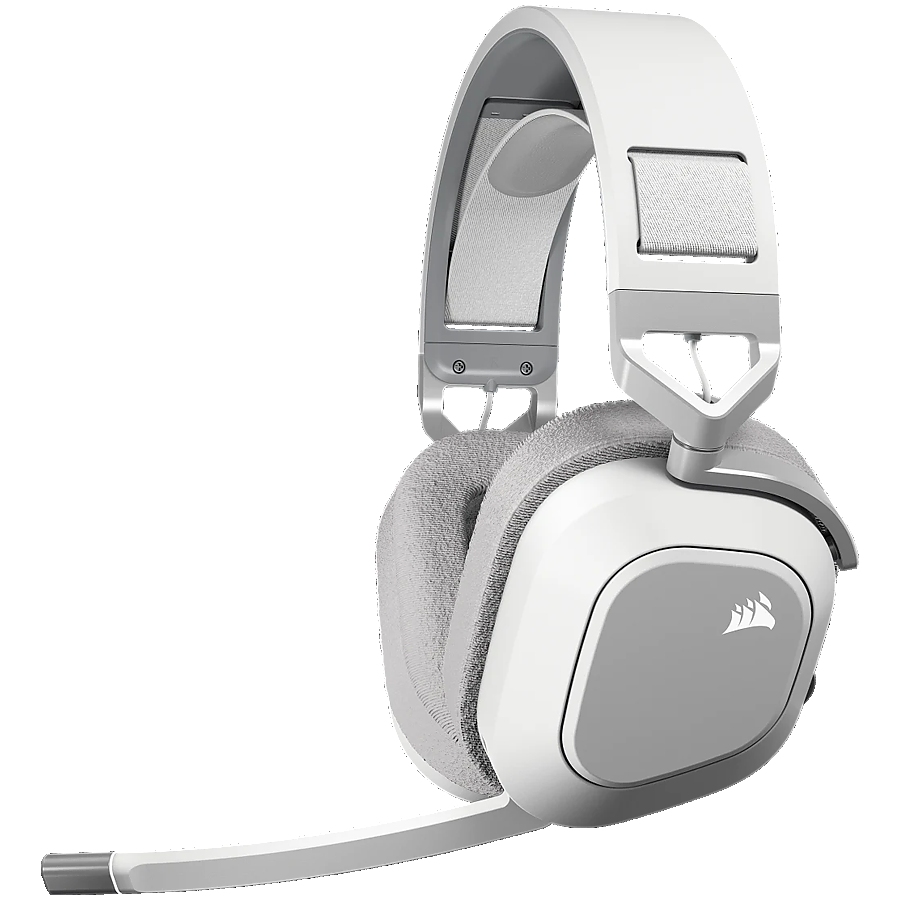 CORSAIR HS80 MAX Wireless Headset, White - EU
